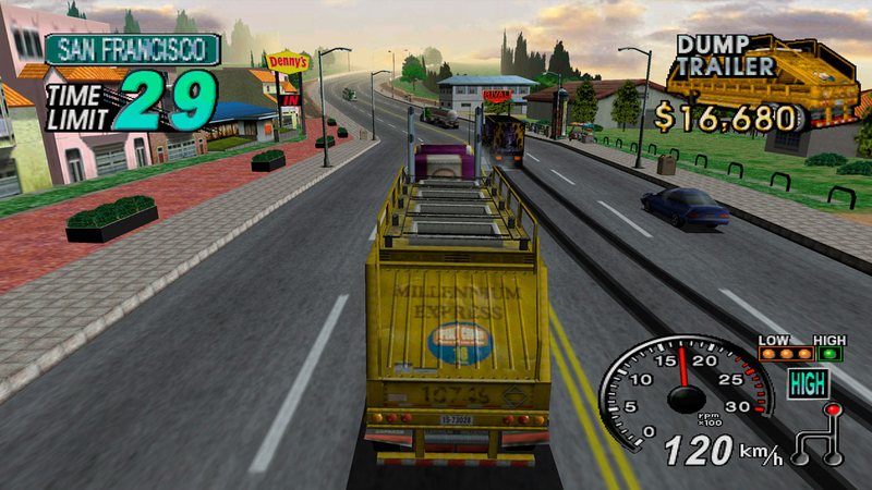 18 Wheeler American Pro Trucker (Dreamcast) - Foto: Reprodução