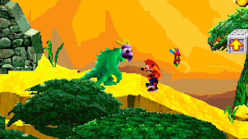 Dicas para Crash Bandicoot Purple: Ripto's Rampage - Foto: Reprodução