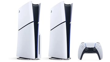 PS5 nos modelos Slim - Foto: Reprodução / Sony / PlayStation
